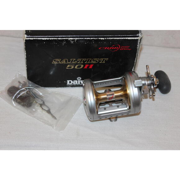 Daiwa Other - NEW Daiwa Saltist 50H Fishing Reel – CRBB Saltwater Reel with Box and Tools